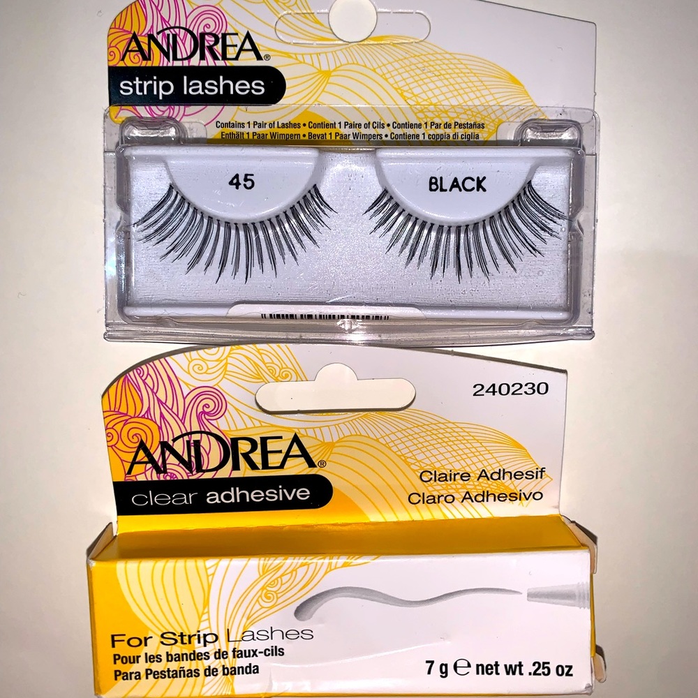 Eyelashes and Glue